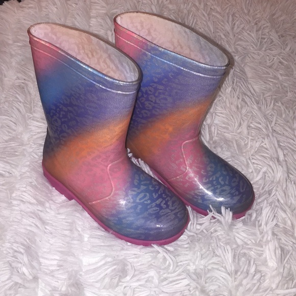 Other - 💦Rain Boots Purple Blue Pink Orange💦